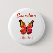 Oma van de Bride Butterfly Button (Voorkant)