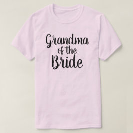 Oma van de Bride T-shirt