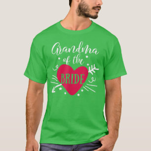 Oma van de bridepijlkop voor Bachelorette T-shirt