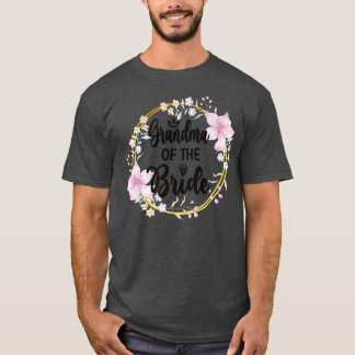 Oma van de bruid Bruidsdouche Bruid Oma T-shirt