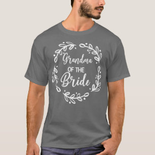 Oma van de bruid Bruidsfeest Trouwdag Oma T-shirt