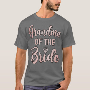 Oma van de bruid Bruidsuitnodiging Trouwdag 260 T-shirt