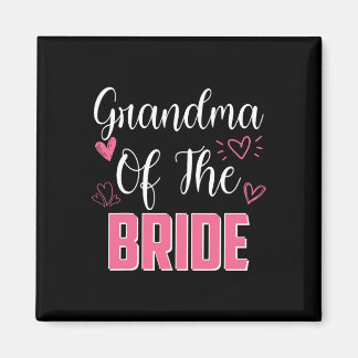 Oma van de bruid Familie Trouwfeest aan Vrouw Magneet