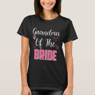 Oma van de bruid Familie Trouwfeest aan Vrouw T-shirt