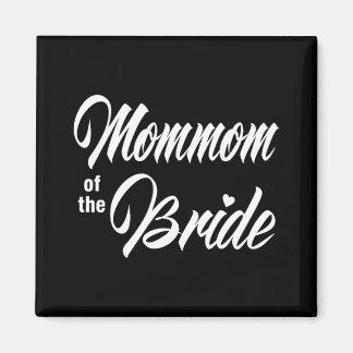 Oma van de bruid huwelijksfeest bijpassende bruids magneet