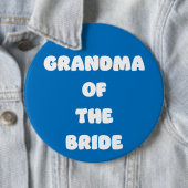 Oma van de bruid ronde button 6,0 cm (In situ)