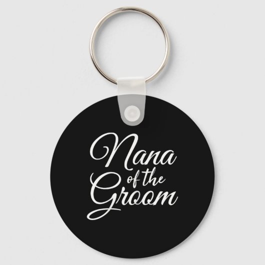 Oma van de bruidegom Dames Sleutelhanger (Voorkant)