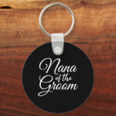 Oma van de bruidegom Dames Sleutelhanger (Voorkant)