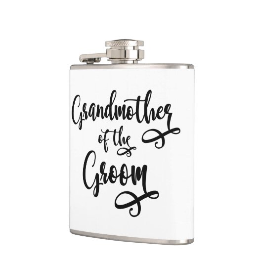 Oma van de bruidegom heupfles (Links)