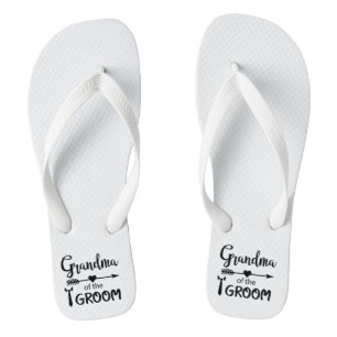 Oma van de bruidegom Teenslippers