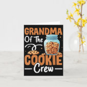 Oma van de Cookie Crew Kaart (Gele Bloem)