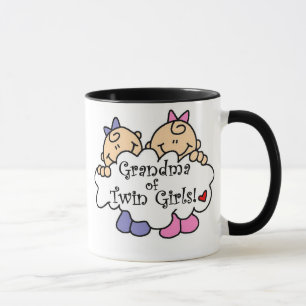 Oma van de de TweelingT-shirts en Giften van Mok