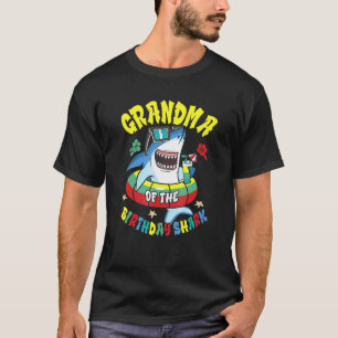 Oma van de familie van de vogelhaaien t-shirt
