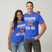 Oma van de Fast One Verjaardag 1e Ras Familie P T-shirt (Unisex)