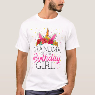 oma van de grootmoeder Unicorn B. T-shirt