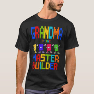 Oma van de hoofdrolbouwer Birthday Boy Girl Bl T-shirt