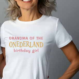 Oma van de jarige Alice in Wonderland T-shirt