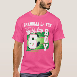 Oma van de jarige is mijn vijfde verjaardag t-shirt