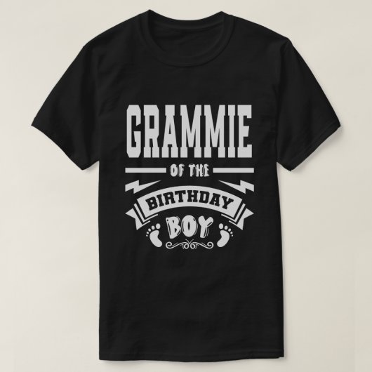 Oma van de jarige t-shirt (Design voorkant)