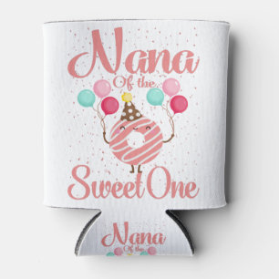 Oma van de lieve kleine familie bijpassende 1e ver blikjeskoeler