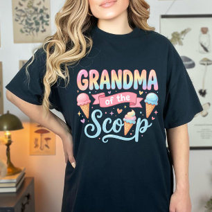 Oma van de Schep Ijsje Geslacht Reveal T-shirt