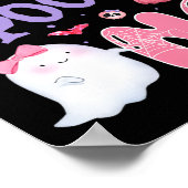 Oma van de Spooky One 1st Birthday Halloween P Poster (Hoek)