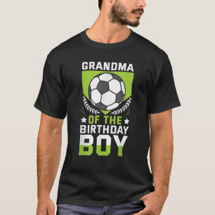 Oma van de verjaardag Boy Soccer Player Boday Tea T-shirt
