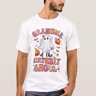 Oma van de verjaardag Ghoul Halloween Bday Boys T-shirt