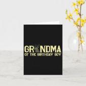 Oma van de verjaardag jongen herten jager camoufla kaart (Gele Bloem)