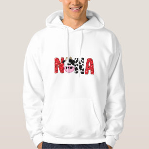 Oma van de verjaardag voor jongere koe boerderij v hoodie
