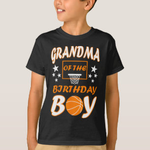 Oma van de Verjaardagsjongen Basketbal Lover Match T-shirt