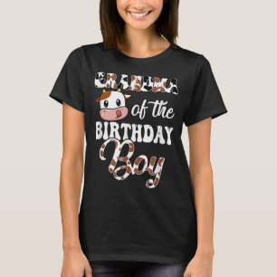 Oma van de Verjaardagsjongen Koe Boerderij 1e Verj T-shirt
