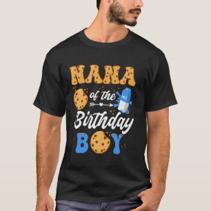 Oma Van De Verjaardagsjongen Melk En Koekjes 1E Ve T-shirt