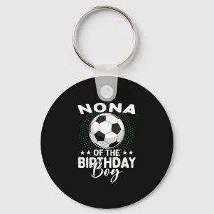 Oma van de verjaardagsjongen Voetballer Verjaardag Sleutelhanger