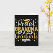 Oma van een CL van 2024 Afstuderen Afstuderen Nana Kaart (Gele Bloem)