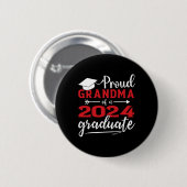 Oma van een CL van 2024 Afstuderen grappig Afstude Ronde Button 5,7 Cm (Voorkant /achterkant)