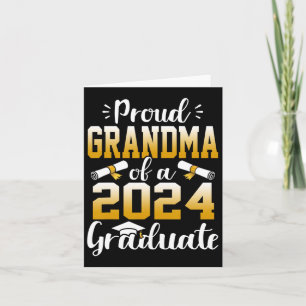 Oma van een CL van 2024 Afstuderen senior Afstuder Kaart