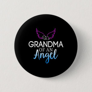 Oma van een engel Sids-bewustzijnsmaand Ronde Button 5,7 Cm