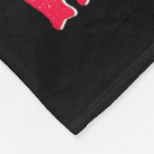 Oma van een hart krijger CHD bewustzijn Fleece Deken (Hoek)