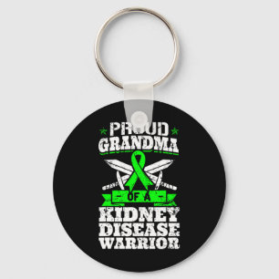 Oma van een nierziekte strijder renale bewustwordi sleutelhanger