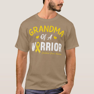 Oma van een vogel voor kinderkanker Awarene T-shirt
