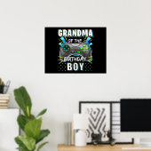 Oma van het Birthday Boy Matching Video Game Poster (Thuiskantoor)