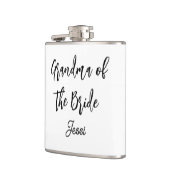 Oma van het bruine bruidshuwelijk heupfles (Links)