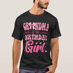 Oma van het meisje dat jarig is Familie Nk Coquett T-shirt