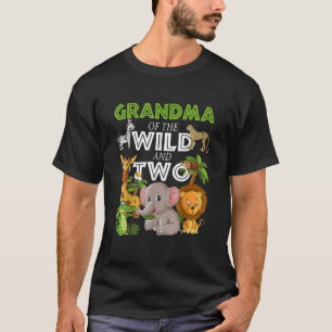 Oma van het wilde Oerwoud van de twee dierentuin B T-shirt