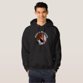 Oma van honkbal voetbal Gr Hoodie (Voorkant volledig)