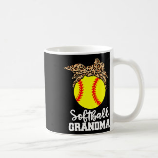 Oma van Softbal Grappige Luipaard Oma Koffiemok