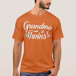 Oma van tweeling t-shirt