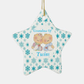 Oma van Twins Cute Baby Keepomwille Ornament Gift (Rechts)