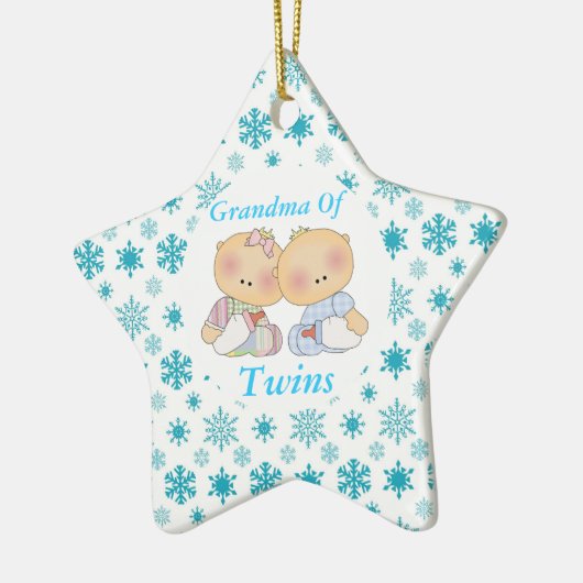 Oma van Twins Cute Baby Keepomwille Ornament Gift (Links)